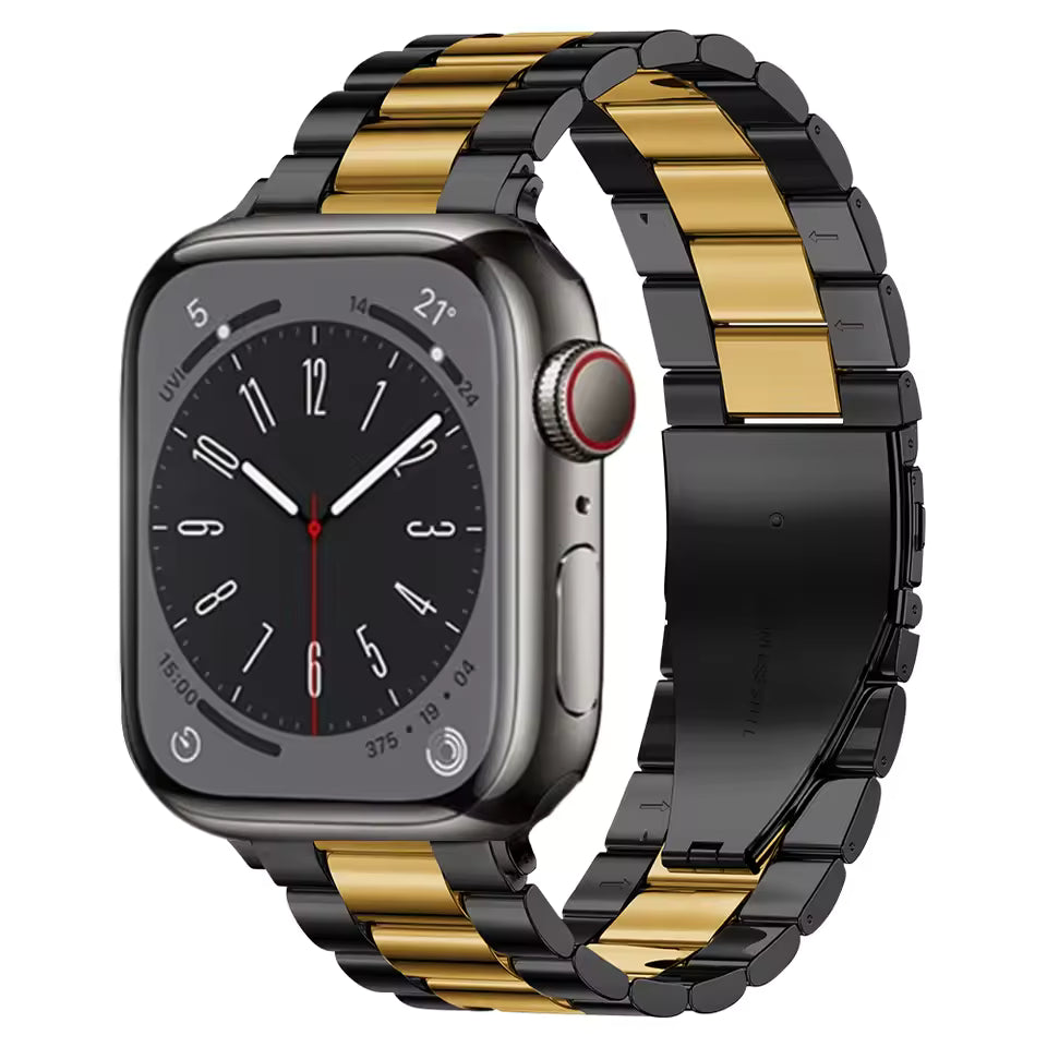 Stainless Steel Metal Bracelet for Apple Watch Band iWatch Series Ultra/10/9/8/7/6/5/4/SE