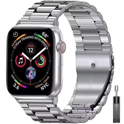 Stainless Steel Strap for Apple Watch Band iWatch Series Ultra/10/9/8/7/6/5/4/3/SE