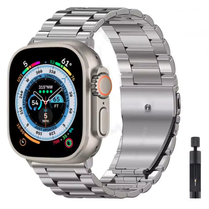 Stainless Steel Strap for Apple Watch Band iWatch Series Ultra/10/9/8/7/6/5/4/3/SE