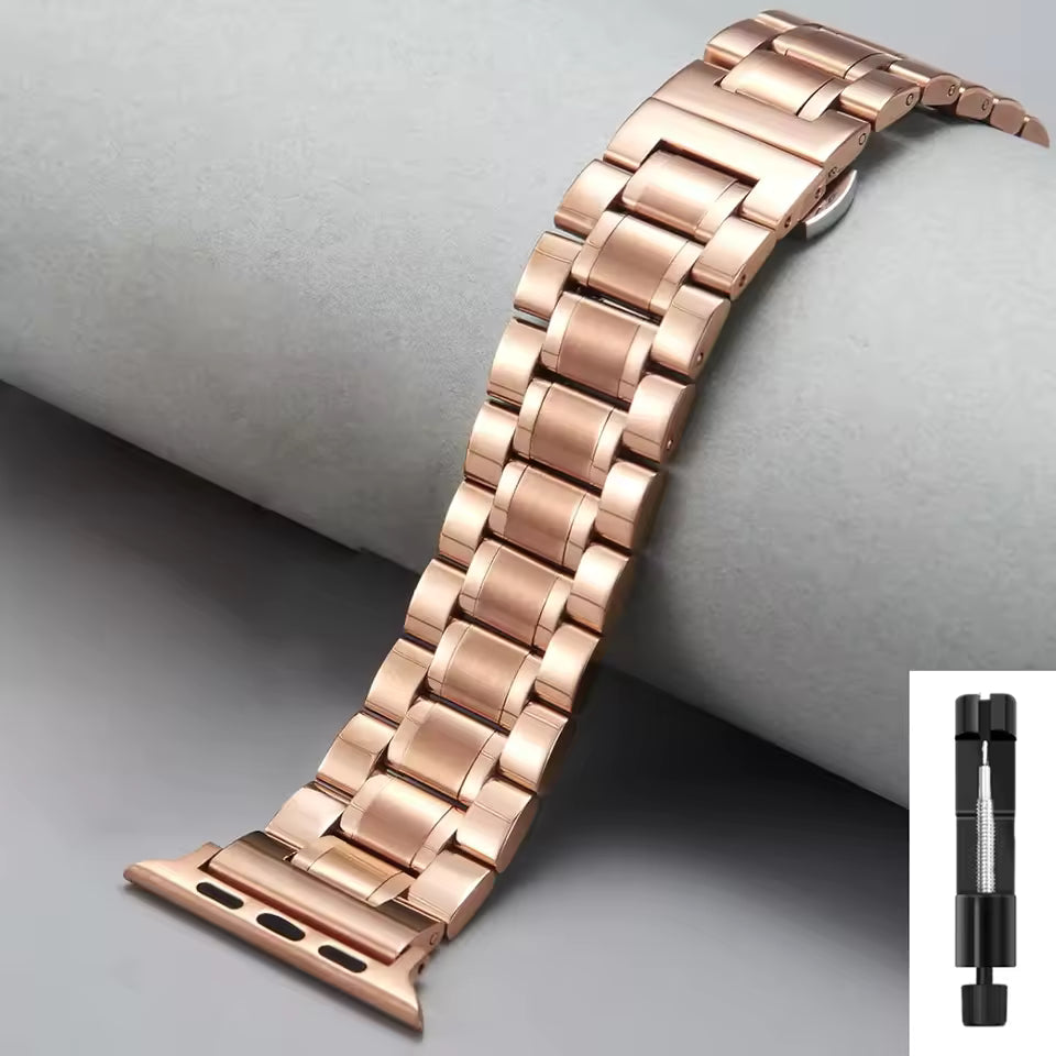 Stainless Steel Strap for Apple Watch Ultra3 Band 49mm 45mm 44mm 46mm Series 11/10/9/8/7/6/5/4/3/SE3