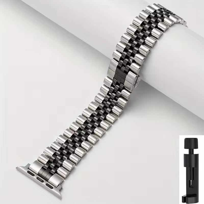 Stainless Steel Strap for Apple Watch Ultra3 Band 49mm 45mm 44mm 46mm Series 11/10/9/8/7/6/5/4/3/SE3