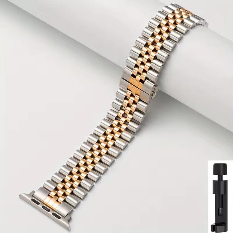 Stainless Steel Strap for Apple Watch Ultra3 Band 49mm 45mm 44mm 46mm Series 11/10/9/8/7/6/5/4/3/SE3