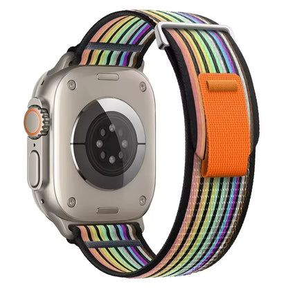 Trail Loop Nylon Strap for Apple Watch Ultra2 Band 49mm 46mm 45mm 41mm 44mm 40mm 42mm Series 10/9/8/7/6/5/4/SE