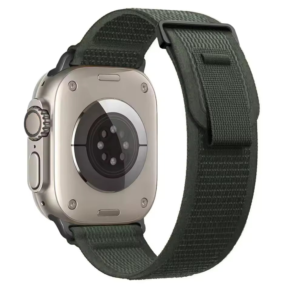 Trail Loop Nylon Strap for Apple Watch Ultra2 Band 49mm 46mm 45mm 41mm 44mm 40mm 42mm Series 10/9/8/7/6/5/4/SE