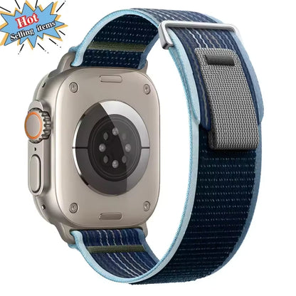 Trail Loop Nylon Strap for Apple Watch Ultra2 Band 49mm 46mm 45mm 41mm 44mm 40mm 42mm Series 10/9/8/7/6/5/4/SE
