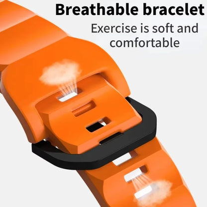 Wave Style Silicone Strap for Apple Watch Band iWatch Series 11/10/Ultra3/2/9/8/7/6/5/4/SE