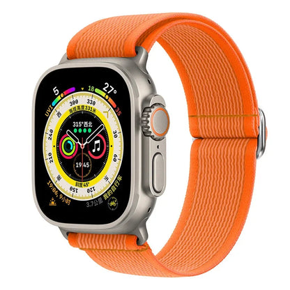 Wild Diameter Nylon Elastic Bracelet for Apple Watch Band iWatch Series Ultra3/2/11/10/9/8/7/6/5/SE