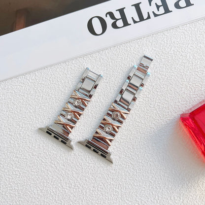 Women's Diamond Metal Bracelet for Apple Watch Ultra/9/8/7/6/5/4/3/SE