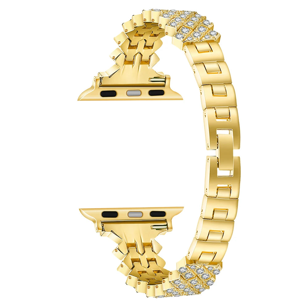 Women's Diamond Replacement Bracelet for Apple Watch Band iWatch Series Ultra2/10/9/8/7/6/5/4/SE