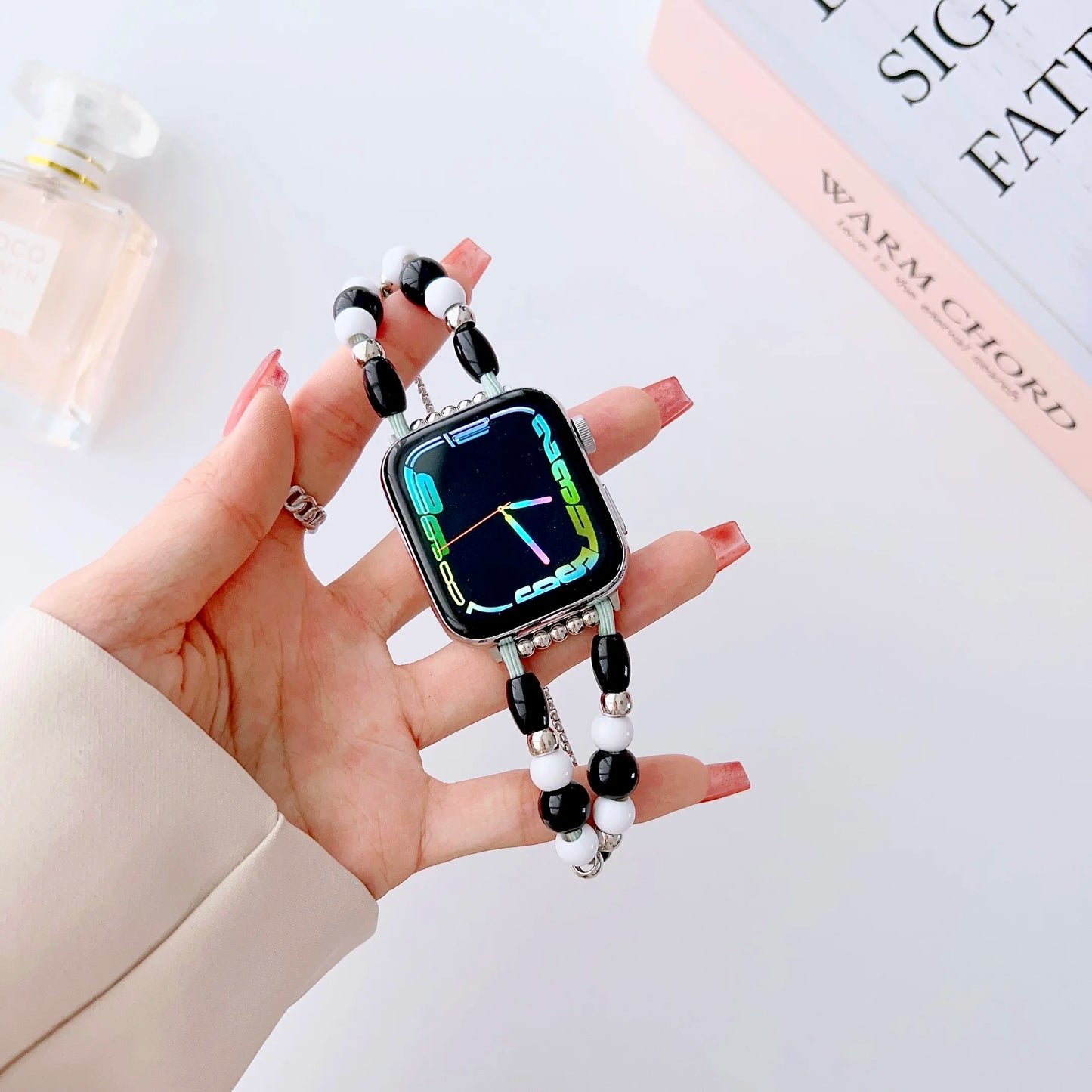 Women's Jewelry Strap Bracelet for Apple Watch Band iWatch Series Ultra/10/9/8/7/6/5/4/3/2/SE