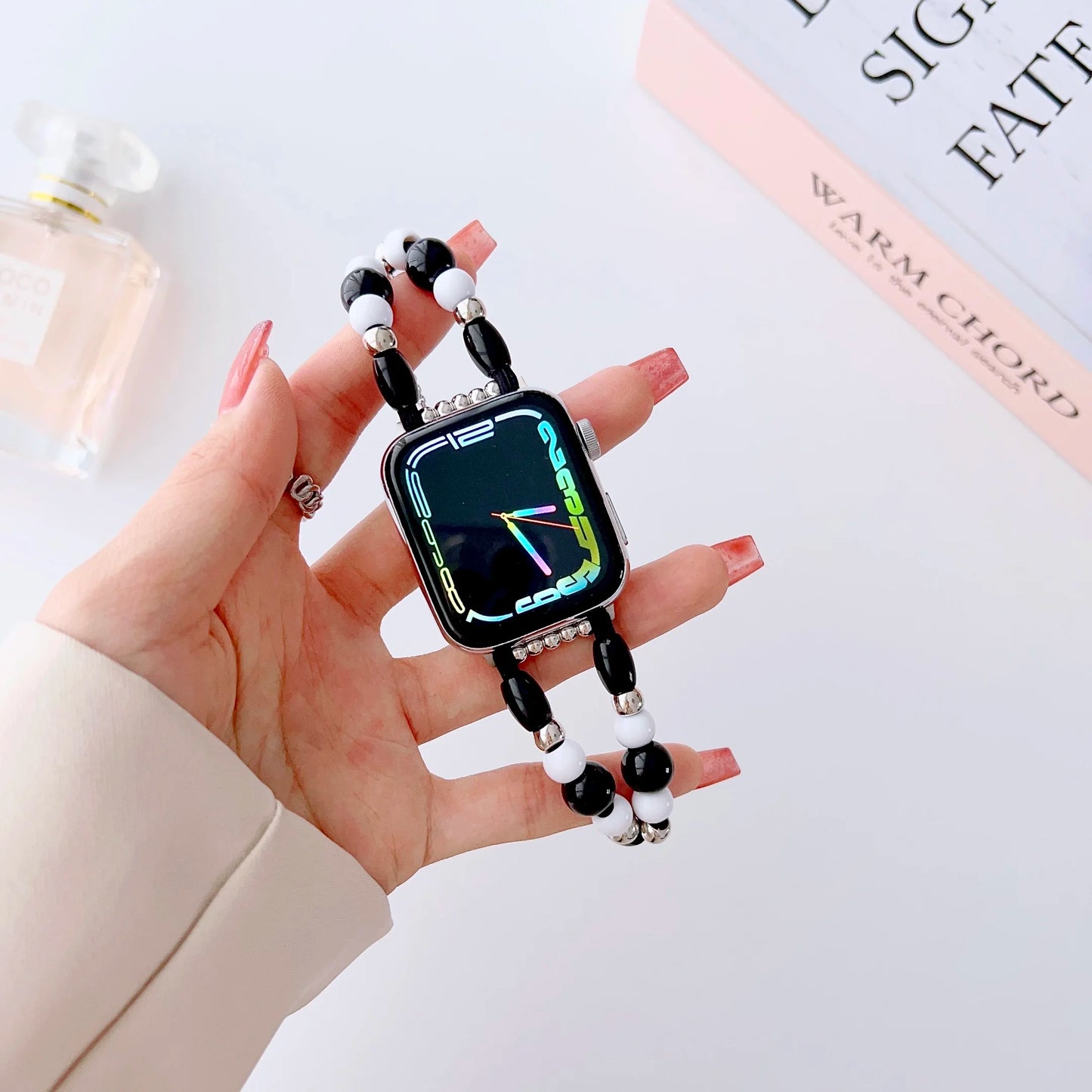 Women's Jewelry Strap Bracelet for Apple Watch Band iWatch Series Ultra/10/9/8/7/6/5/4/3/2/SE