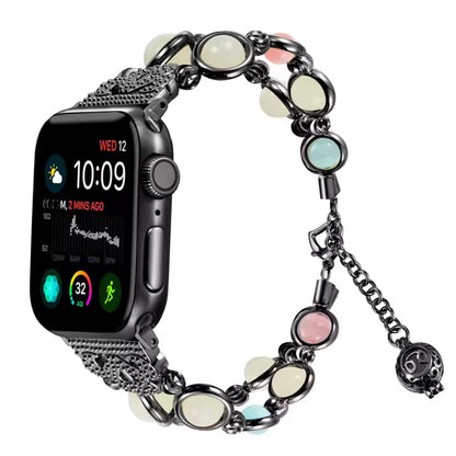 Women's Luminous Stone Bracelet for Apple Watch Band iWatch Series Ultra/2/9/8/7/6/5/4/10