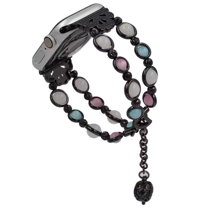 Women's Luminous Stone Bracelet for Apple Watch Band iWatch Series Ultra/2/9/8/7/6/5/4/10