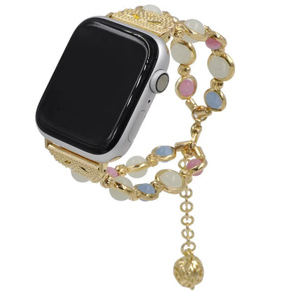 Women's Luminous Stone Bracelet for Apple Watch Band iWatch Series Ultra/2/9/8/7/6/5/4/10