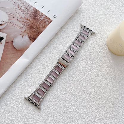 Women's Metal Diamond Bracelet for Apple Watch Band iWatch Series Ultra/8/7/6/5/4/3/SE