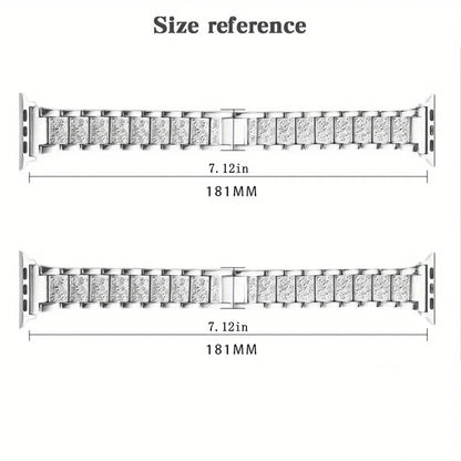 Women's Metal Strap+Case for Apple Watch Ultra Band 46mm 40mm 41mm 42mm Series 11/10/9/8/7/6/5/4
