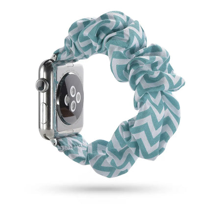 Women's Nylon Elastic Bracelet for Apple Watch Band iWatch Series Ultra/2/9/8/7/6/5/4/10/SE