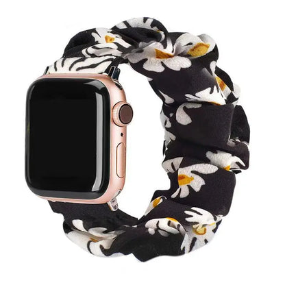 Women's Nylon Elastic Bracelet for Apple Watch Band iWatch Series Ultra/2/9/8/7/6/5/4/10/SE