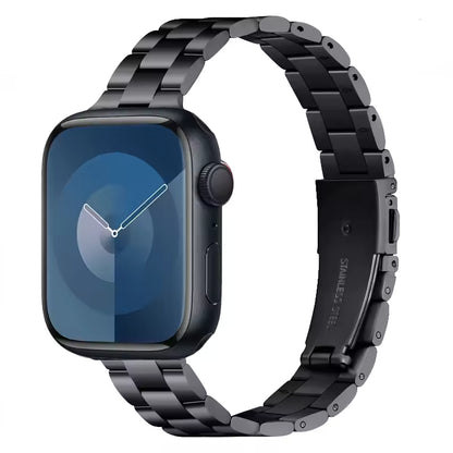 Women's Slim Stainless Steel Bracelet for Apple Watch Band iWatch Series 10/9/8/7/Ultra2/6/5/4/3/SE
