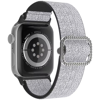 Women's Soft Nylon Buckle Bracelet for Apple Watch Ultra Band 46mm 44mm 45mm 40mm 42mm Series 11/10/9/8/7/6/5/4/SE3